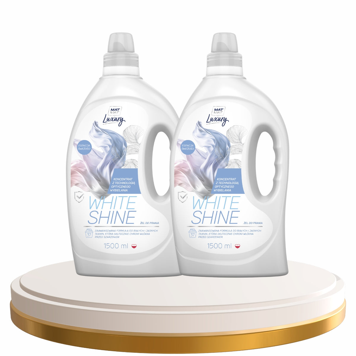 MATMAT SET OF WASHING GEL WHITE SHINE 2x1,5L