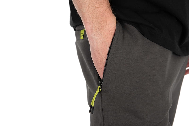 MATRIX JOGGER SHORTS GREY LIME XXL Size XXL