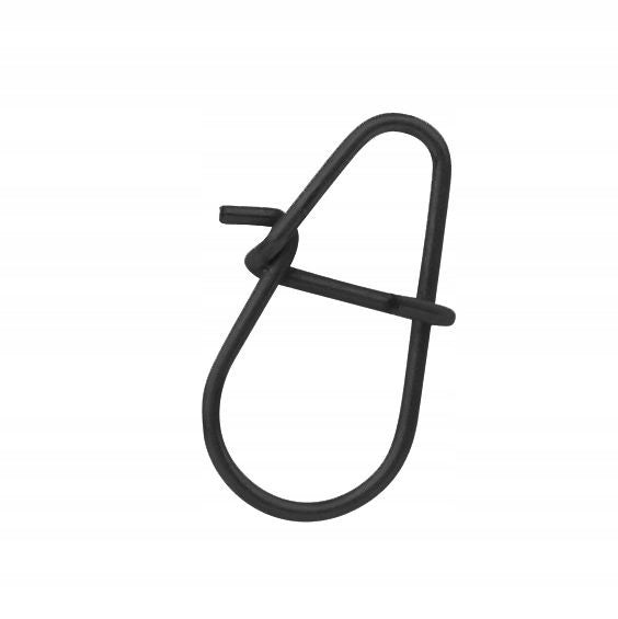 MATTE BLACK HD SNAP 6mm/21kg SPRO Safety pin 15pcs