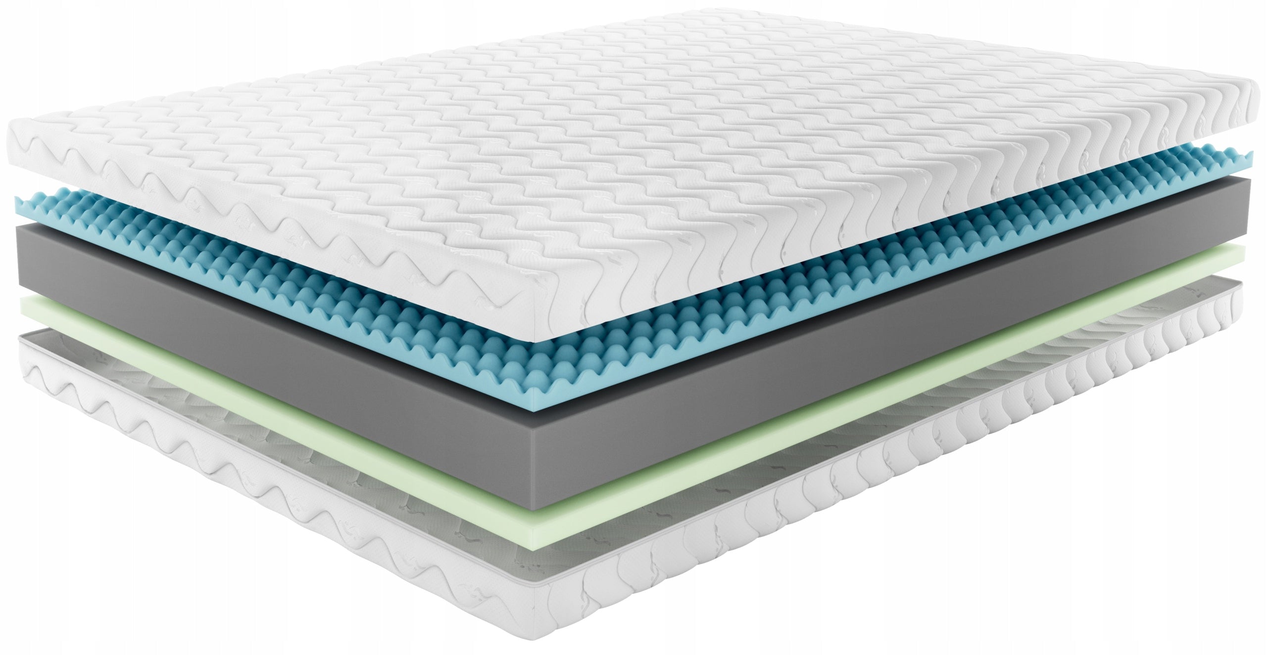 MATTRESS 160x200 FOAM - SENPURO MAX COMFORT - HARD - H3 / H4 EAN (GTIN) 5905490228963