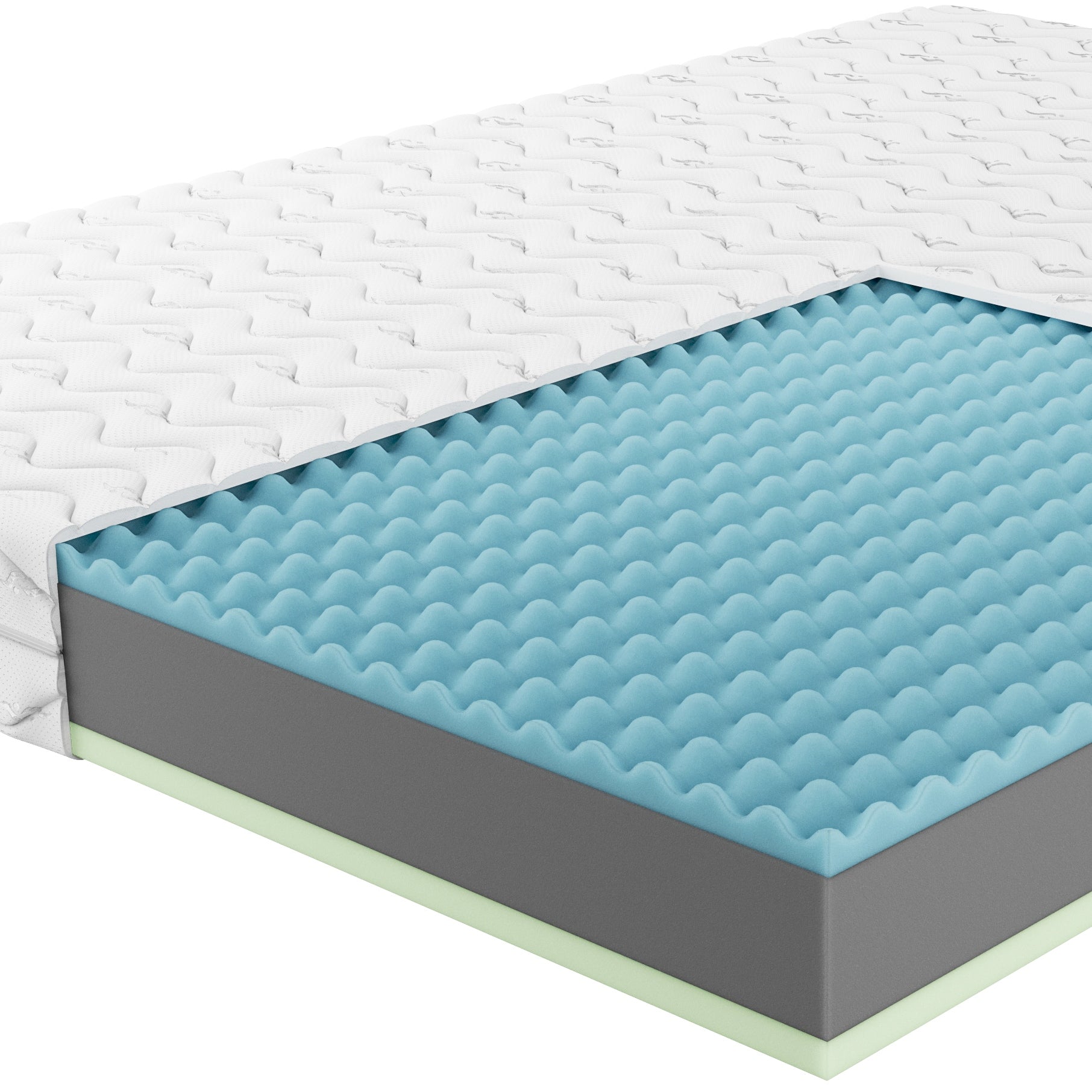 MATTRESS 180x200 FOAM - SENPURO MAX COMFORT - HARD - H3 / H4 Manufacturer code 6000002503