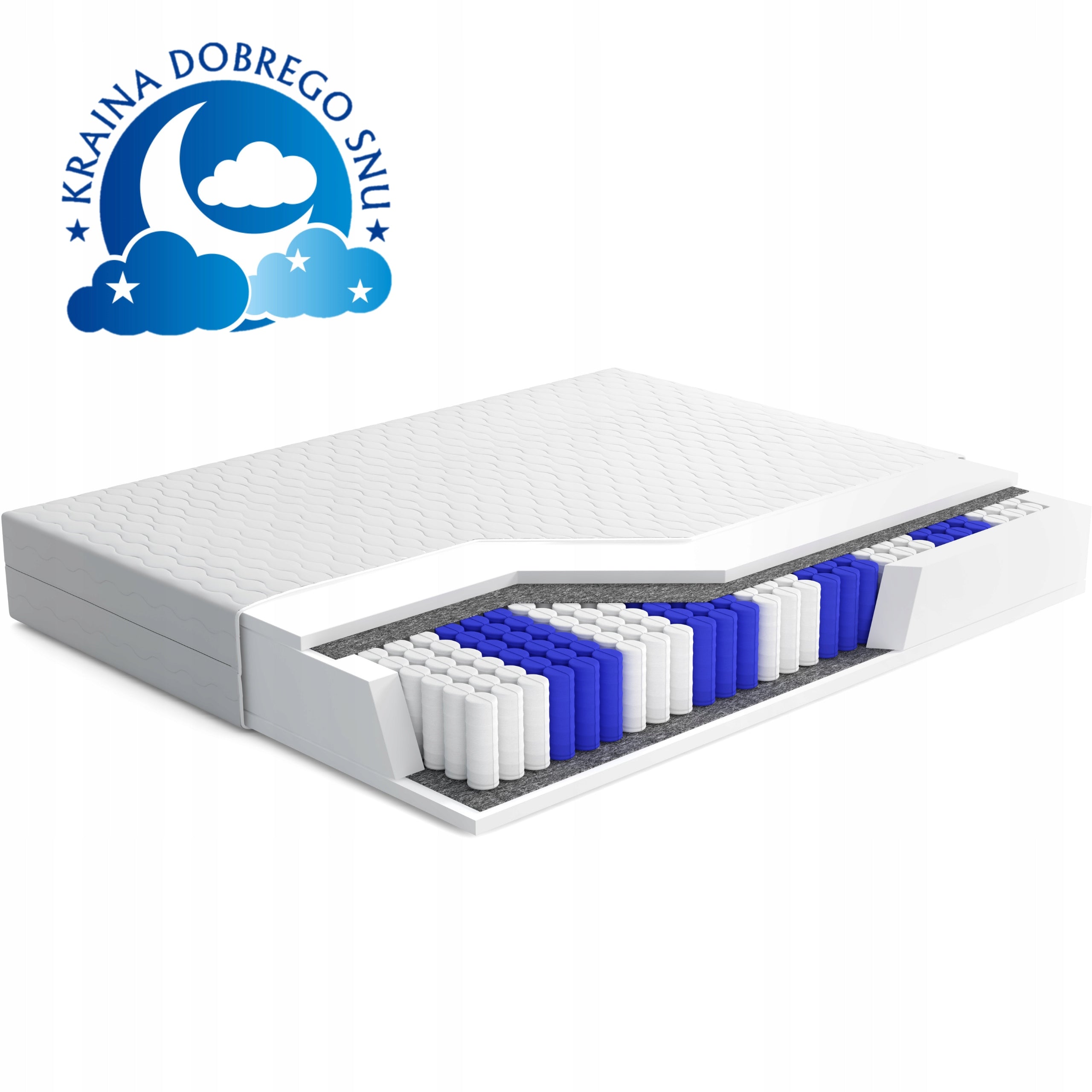 MATTRESS 180x200 POCKET MEDIUM H3 KDS ROYAL PUR 17 CM Packaging status original