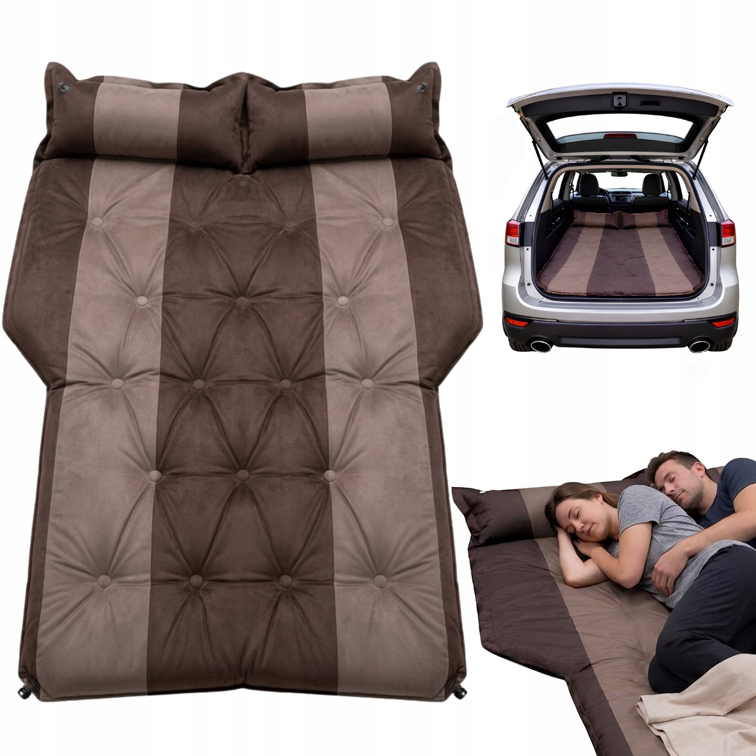 MATTRESS FOR CAR INFLATABLE DOUBLE BED FOR SLEEPING TRAVEL CAMPING