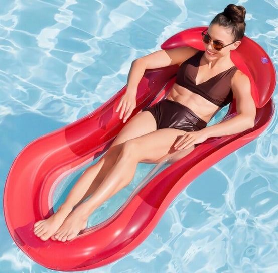 MATTRESS LOUNGER INFLATABLE ARMCHAIR WITH BEACH BACKREST SWIMMING POOL Packaging status original