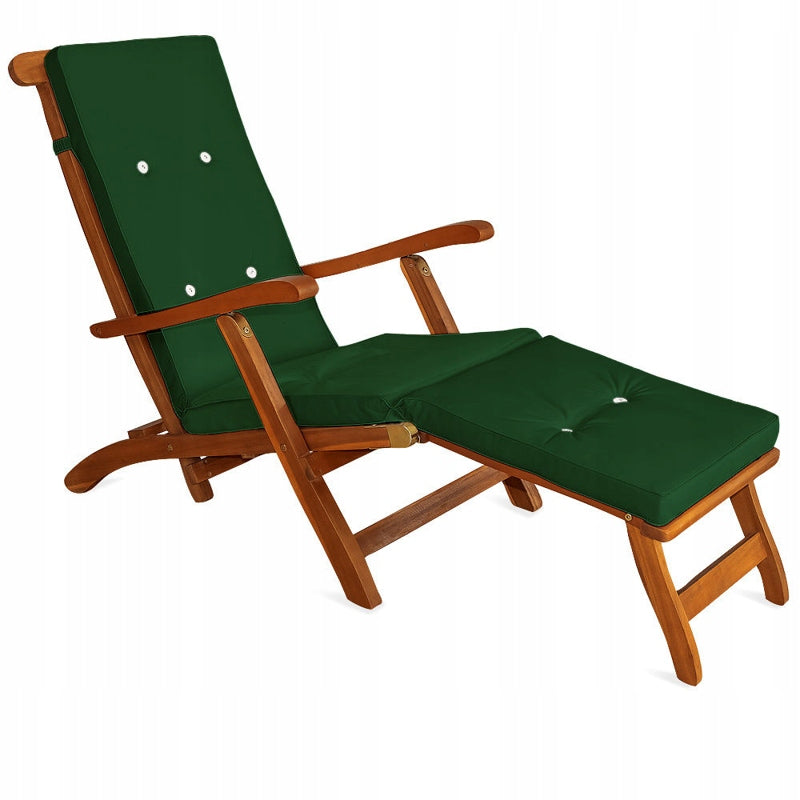 MATTRESS PILLOW FOR SUN LOUNGER 173x43x4 GREEN