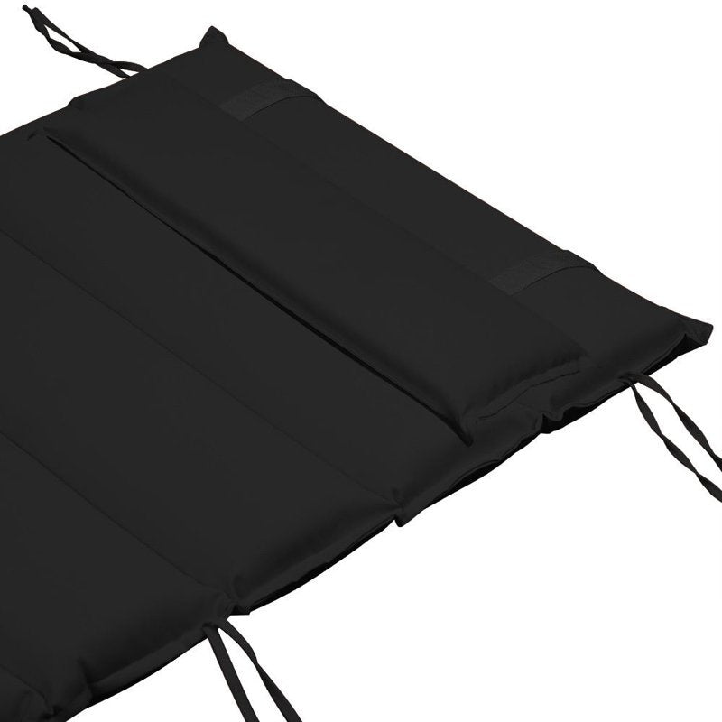 MATTRESS PILLOW FOR SUN LOUNGER 177x58x7cm GREY Color gray
