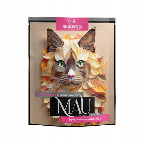 MAU Cat STERILE Dried food - lamb with chia seeds and mint 700g