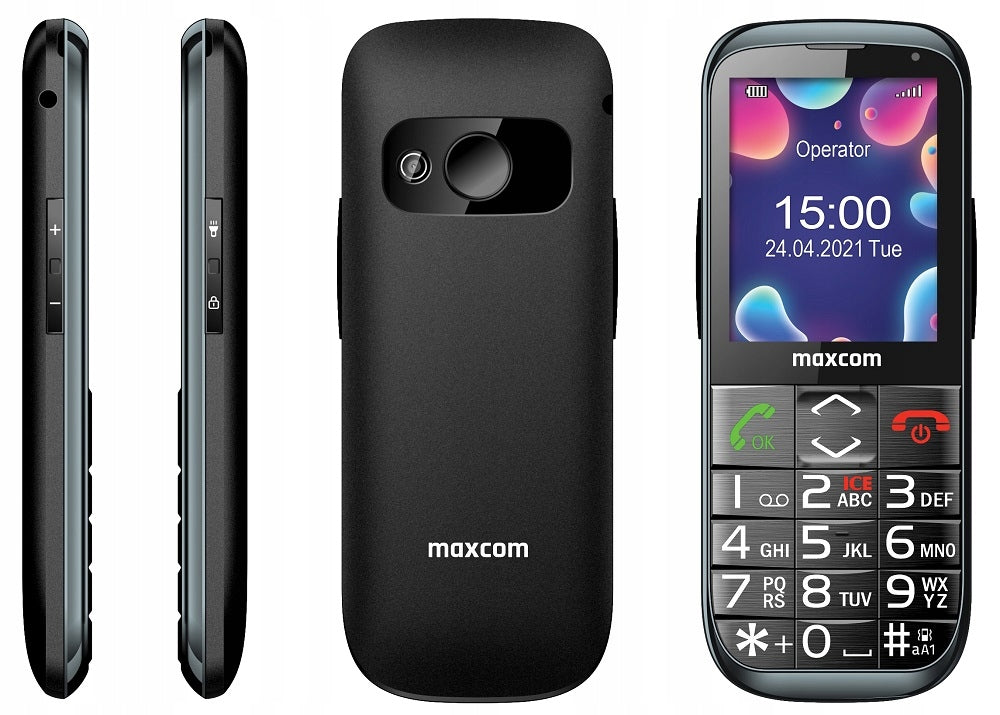 MAXCOM COMFORT MM724 L MOBILE PHONE FOR SENIORS Headphones included no