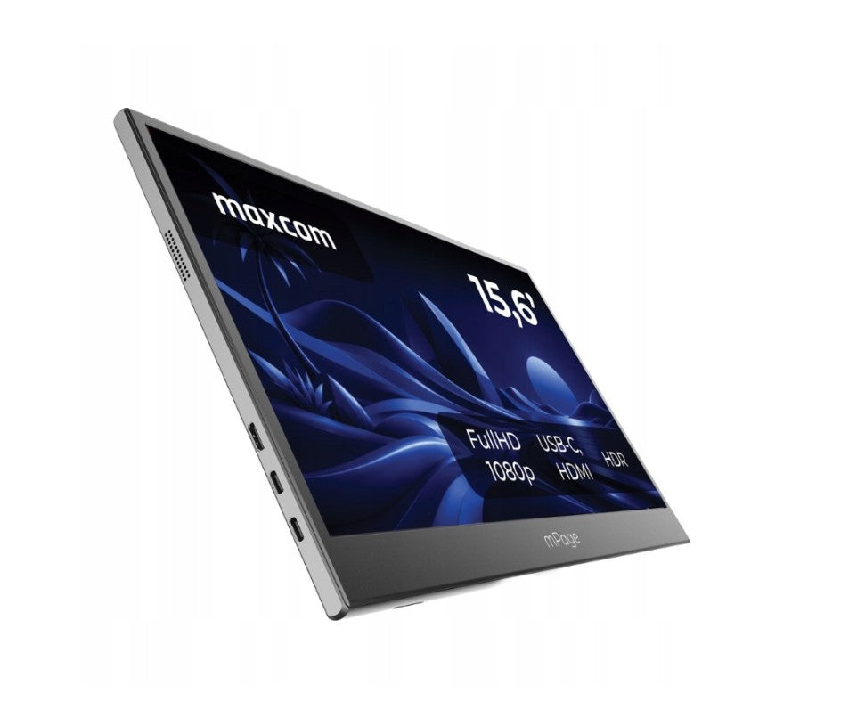 MAXCOM MPAGE15 15,6" Full HD IPS USB-C HDMI Portable Monitor For Laptop Brand Maxcom