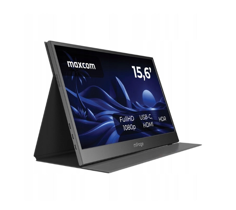 MAXCOM MPAGE15 15,6" Full HD IPS USB-C HDMI Portable Monitor For Laptop