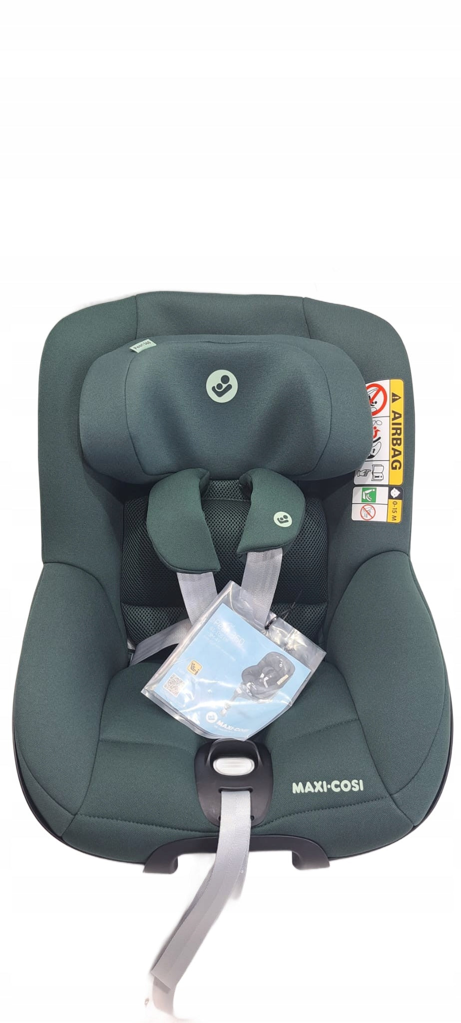 MAXI-COSI PEARL 360 I-SIZE 61-105 cm car seat AUTHENTIC GREEN Weight category 0-18 kg