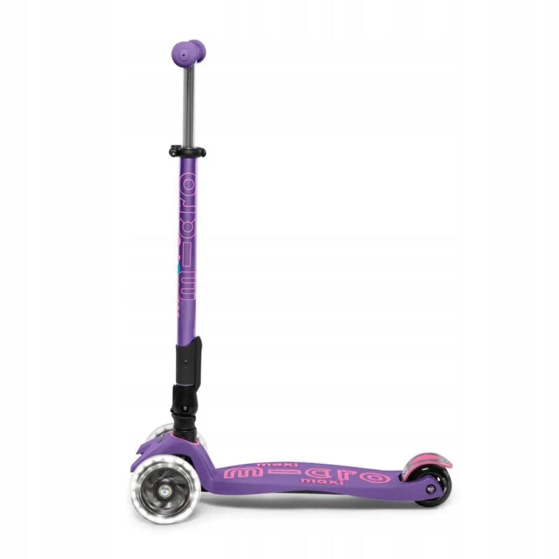MAXI SCOOTER MICRO DELUXE LED PURPLE FOLDABLE MMD100 Manufacturer code MMD100