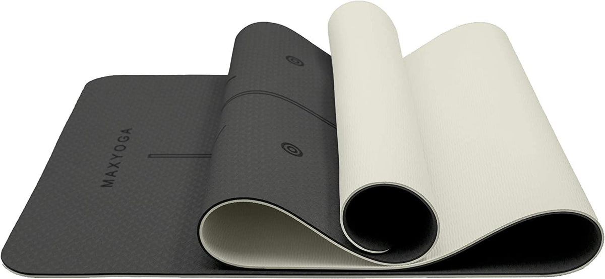 MAXYOGA exercise mat 183 cm x 61 cm black
