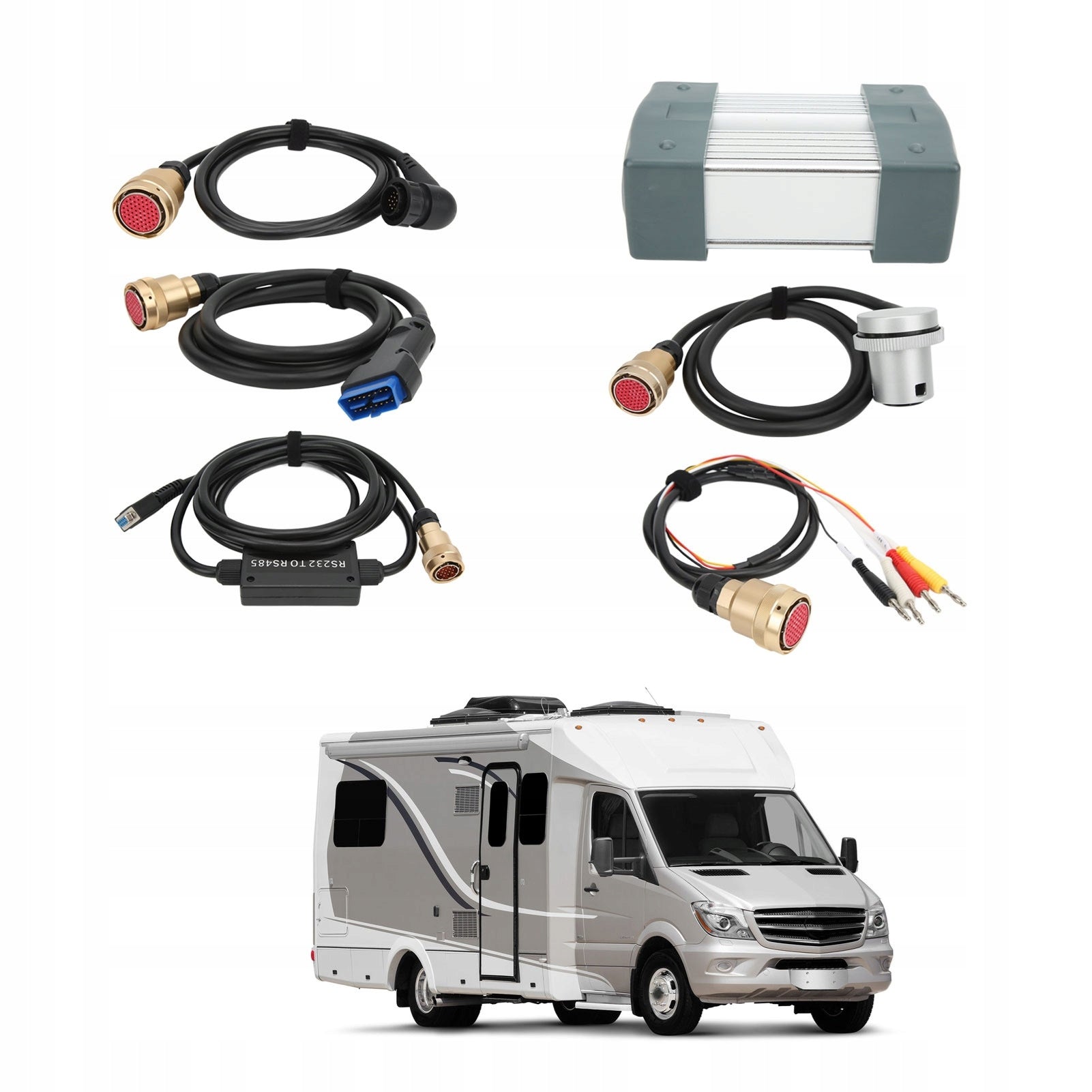 MB STAR C3 MULTIPLEXER DIAGNOSTIC FOR MERCEDES 12V/24V CABLE SET