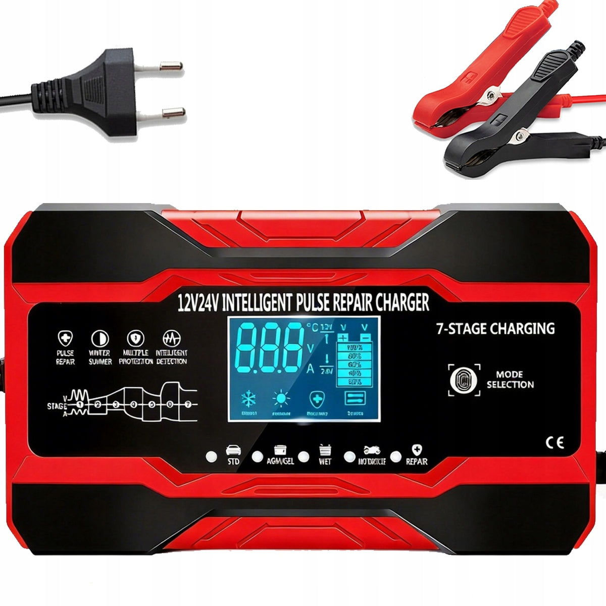 MBG/GLE/EFB 10A 12V/24V rectifier with repair mode