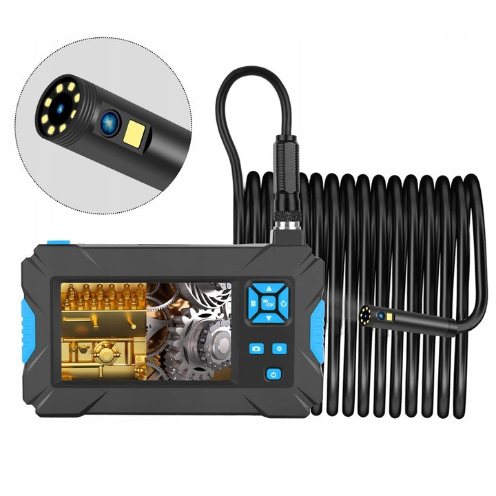 MBG LINE P30 endoscope with 2 cameras 1080p FHD 9x LED LCD 4.3" polish menu Manufacturer code 5902659173591