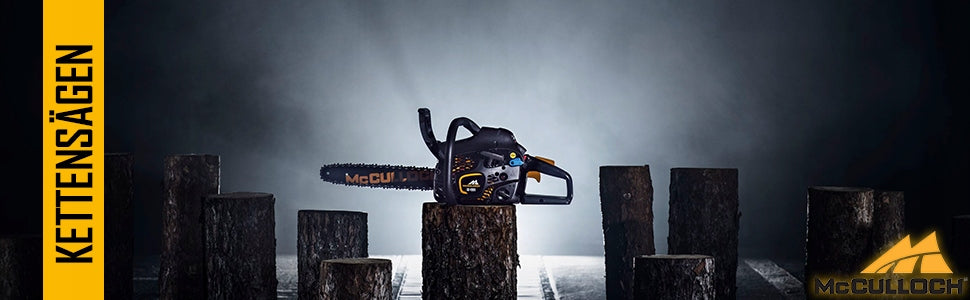MCCULLOCH CS35S chainsaw for tree 35cm 2KM Soft Start+O+N Power supply combustion