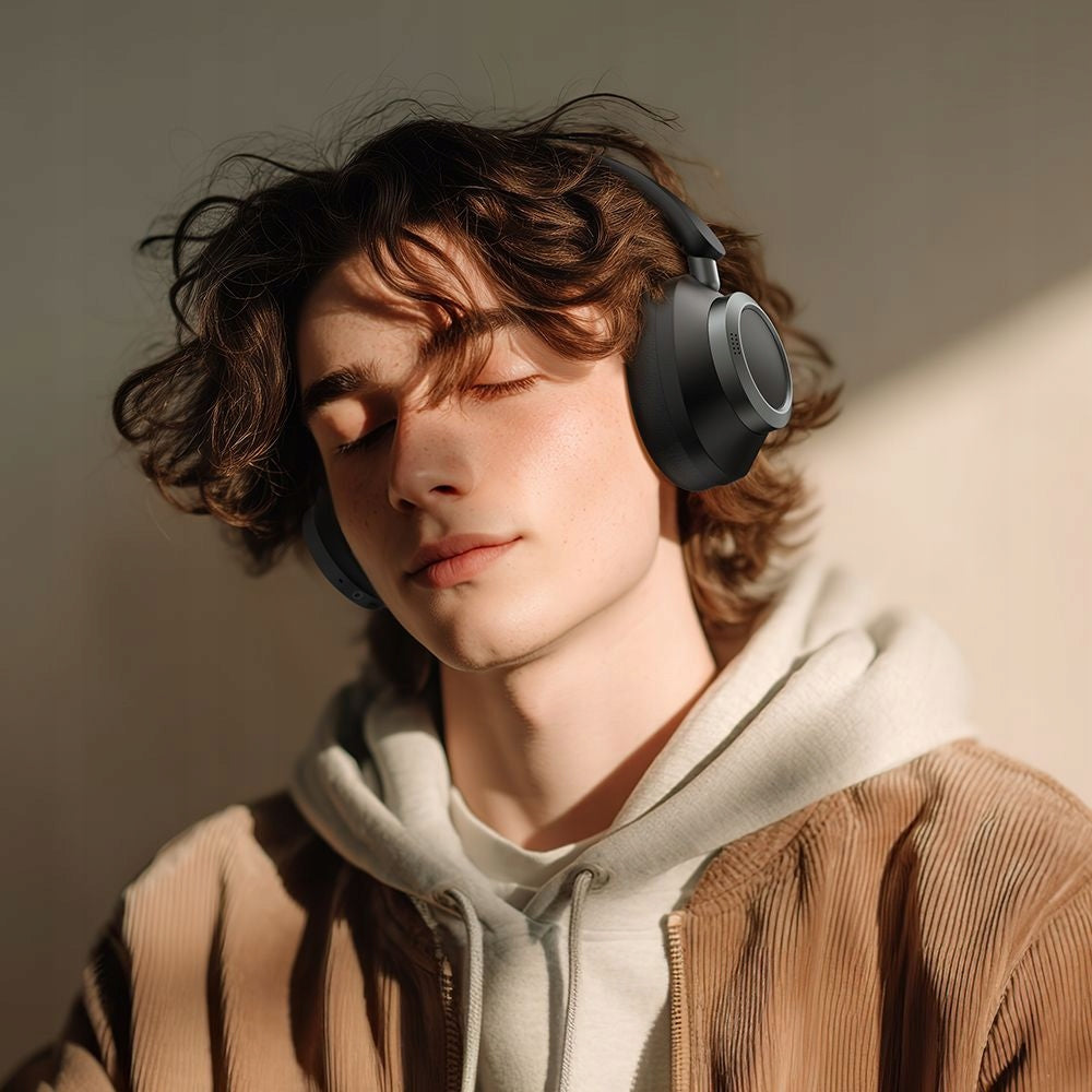 MCDODO BLUETOOTH WIRELESS ON-EAR HEADPHONES WITH MICROPHONE ANC BLACK Packaging status original