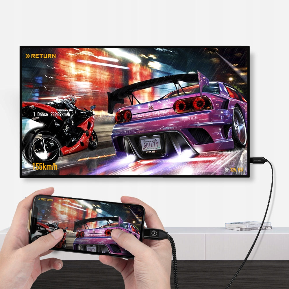MCDODO USB-C zu HDMI 4K 60Hz 2M Verbindungskabel CA-5880 