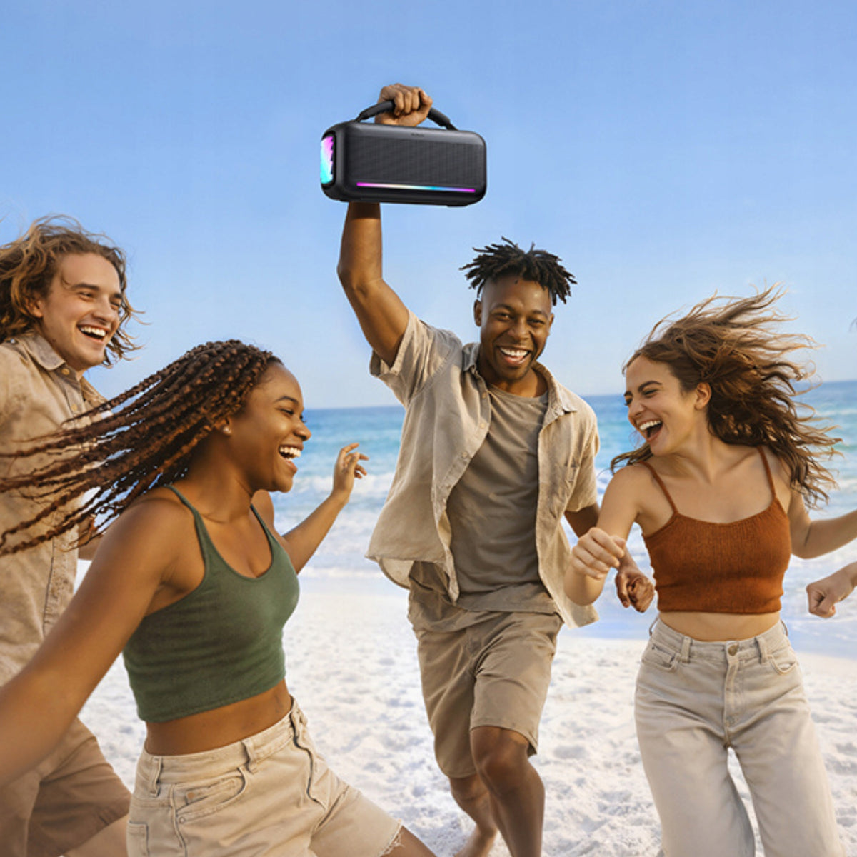 MCDODO LARGE BLUETOOTH SPEAKER PORTABLE WIRELESS WATERPROOF BLACK Manufacturer code BS-8980