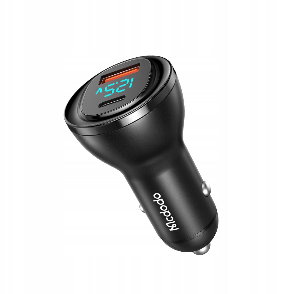 MCDODO STRONG FAST CAR CHARGER METER 2X USB USB-C 95W LED EAN (GTIN) 6921002656702
