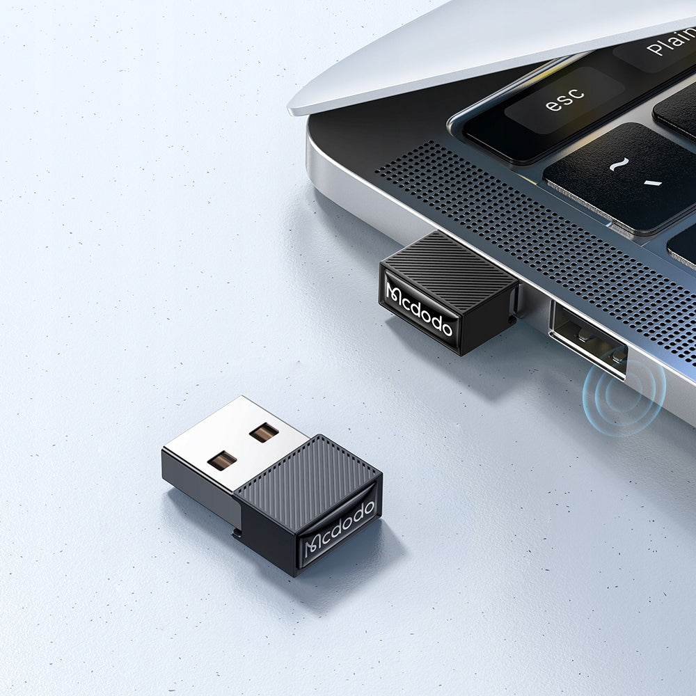 MCDODO USB ADAPTER BLUETOOTH TRANSMITTER RECEIVER 5.1 FOR COMPUTER 7 DEVICES Brand McDodo