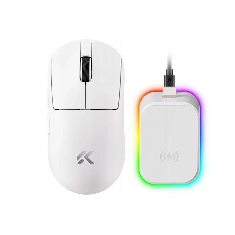 MCHOSE A7 V2 Ultra Plus Tri-Mode 8K Vezeték Nélküli Gamer Egér + Magnetic