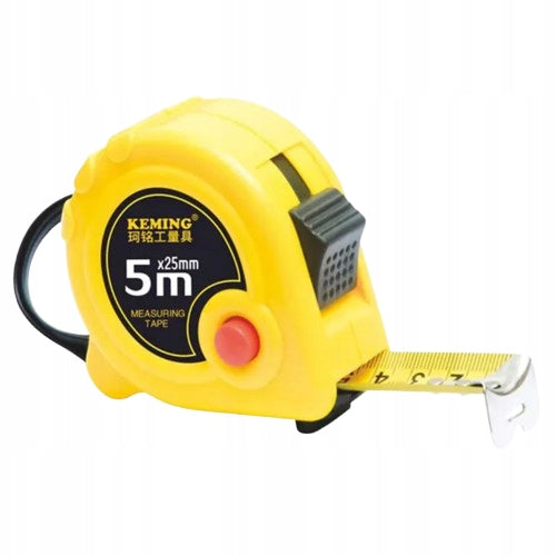 MEASURE RETRACTABLE STEEL LOCK TAPE 5M x19MM WITH CLIP REPAIR Manufacturer code Składana obudowa metalowa plastikowa 5 m