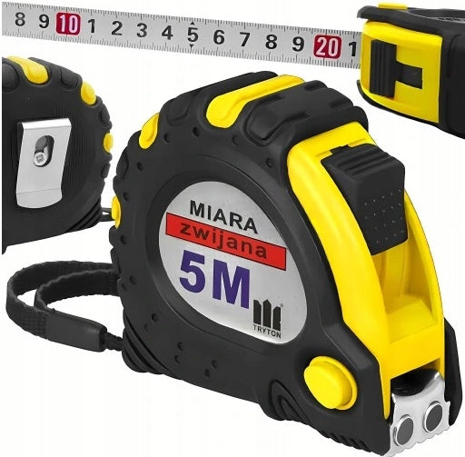 MEASURE ROLLED WITH LOCK METER TAPE MEASURE AUTOMATIC 5M 5