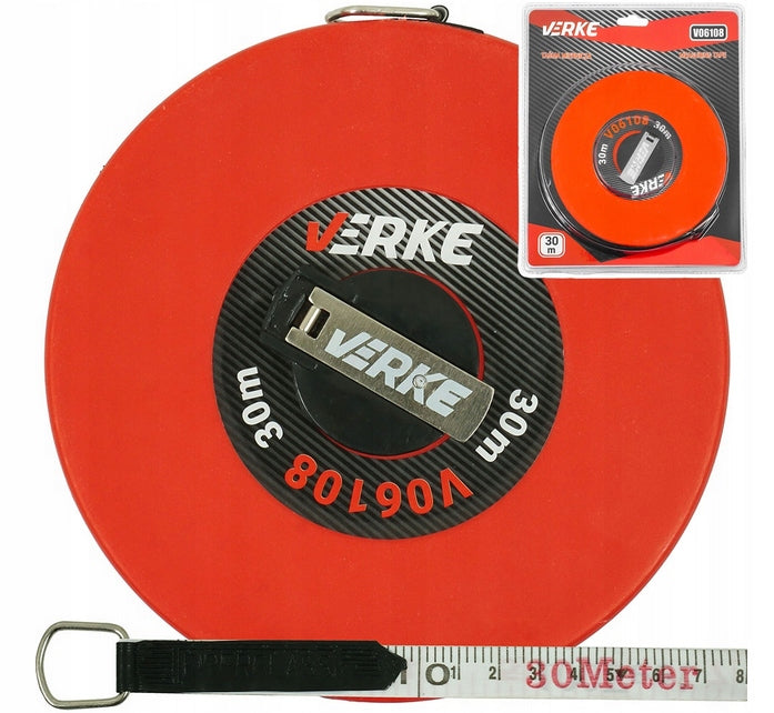 MEASURE TAPE MEASURE METER ROLLED MEASURING CUP TAPE MEASURE FOR CRANK 30M Brand Verke