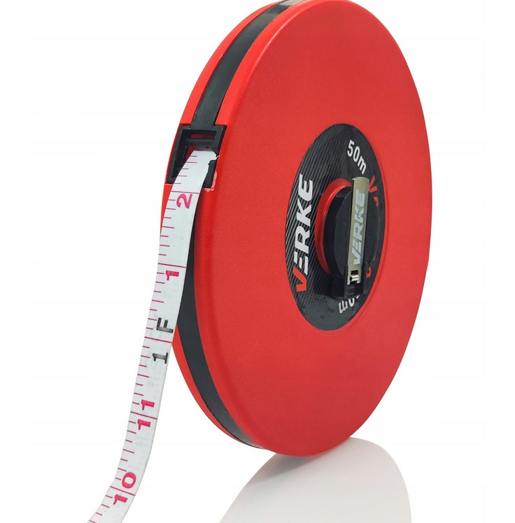 MEASURE TAPE MEASURE METER ROLLED MEASURING CUP TAPE MEASURE FOR CRANK 50M Brand Verke