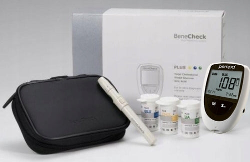 MEASUREMENT 3IN1 PEMPA CHOLESTEROL URIC ACID GLUCOSE + FREEBIE x3 Medical device yes