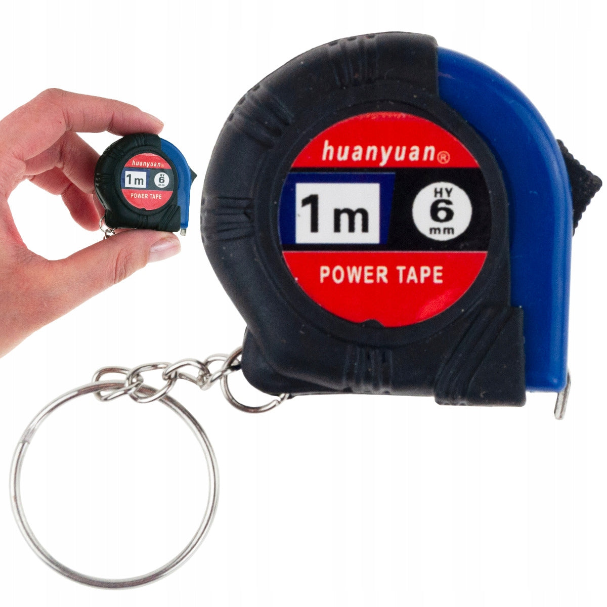MEASUREMENT KEYRING KEY RING MEASURING MEASUREMENT 1m 100cm MEASURING GADGET