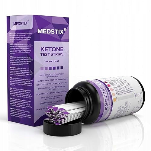 MEASUREMENT OF KETONE BODIES IN URINE FOR KETO DIET AND WEIGHT LOSS STRIPS FOR ANALYSIS
