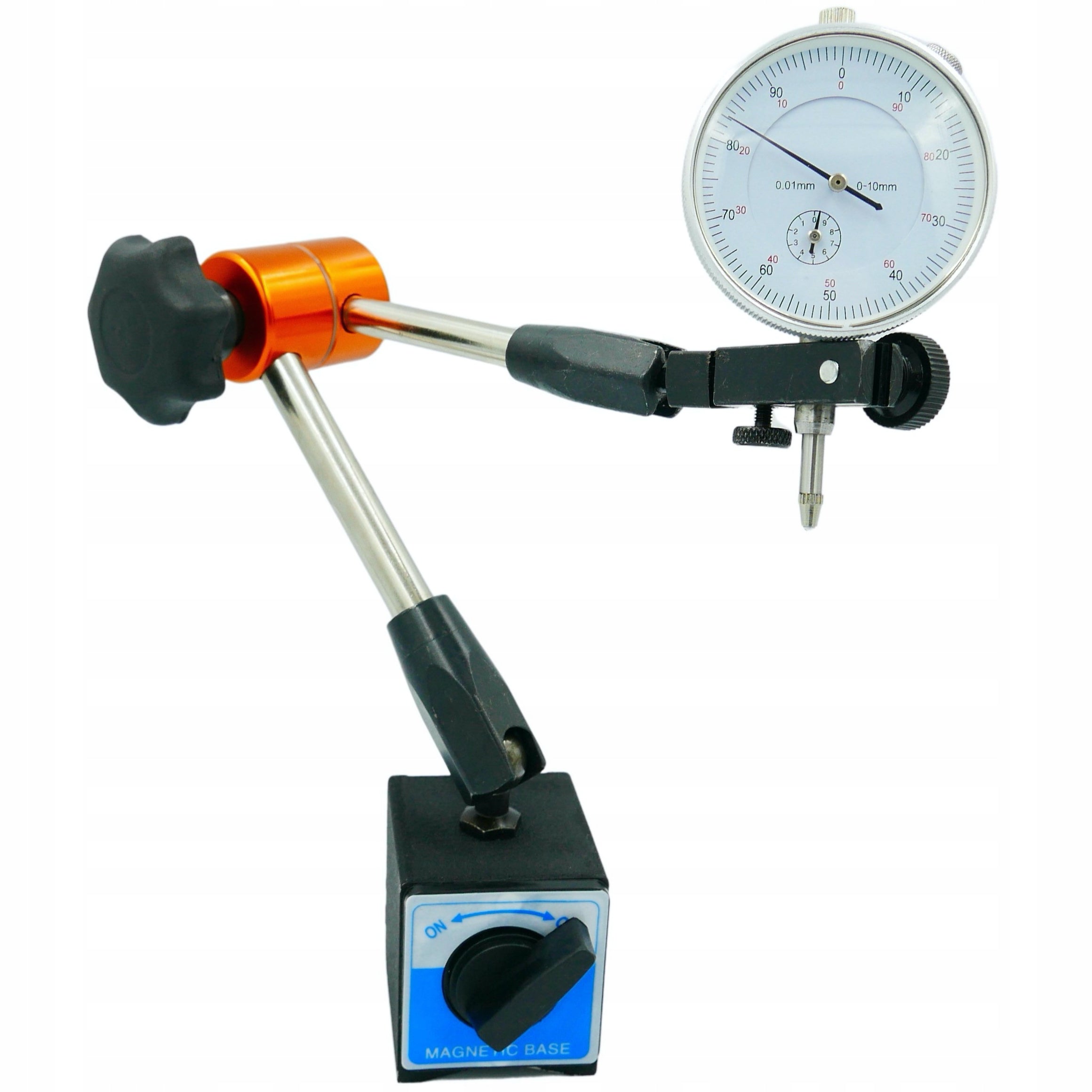MEASURING SET: CLOCK SENSOR ON A TRIPOD FOR CHECKING THE BEATING OF DISCS