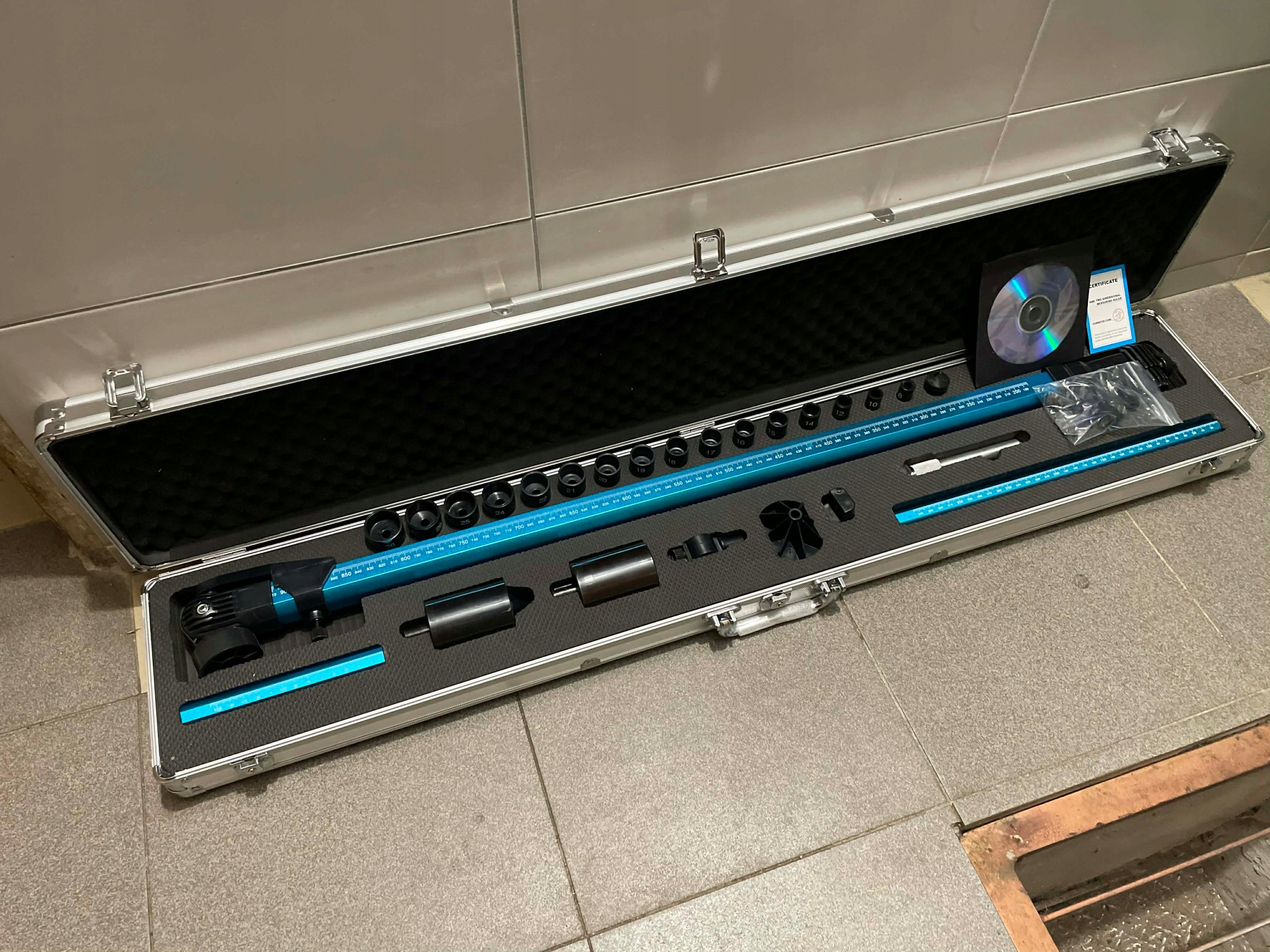 MEASURING STRIP FLASHING FITTING FRAME CIRCLE Geometry Suspension
