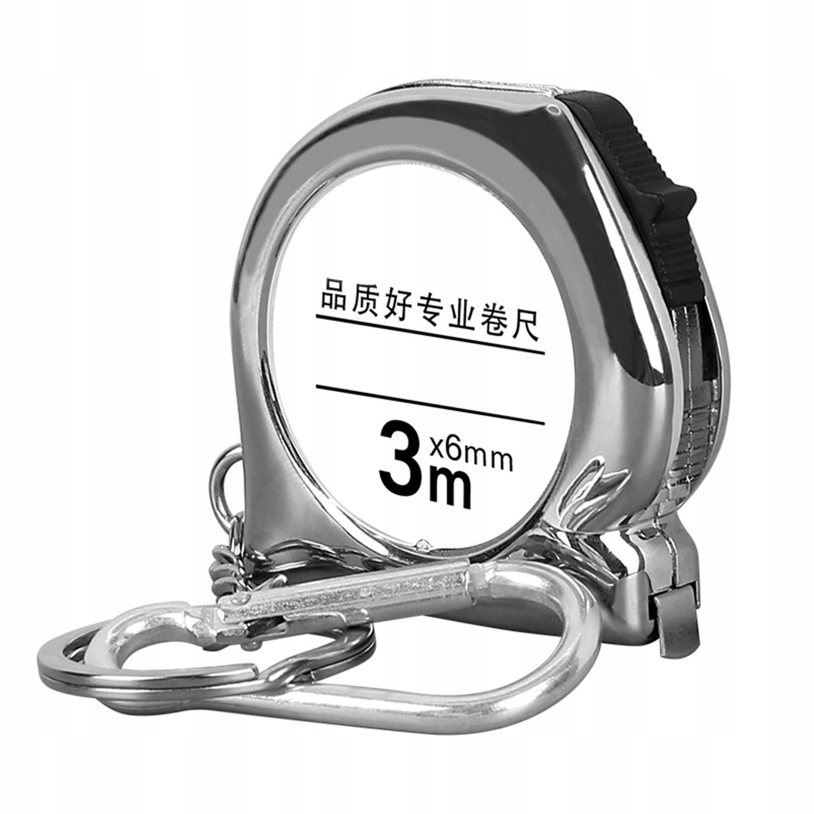 MEASURING TAPE WITH LOCKING TAPE 3m MEASURING TAPE + KEY RING