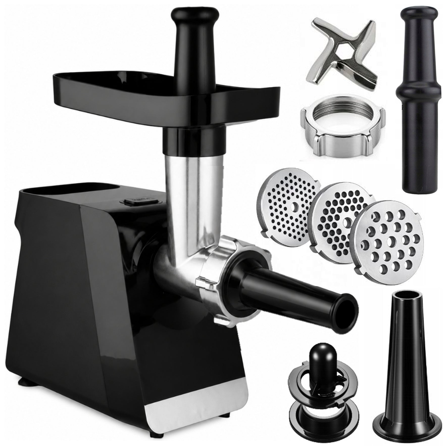 MEAT GRINDER 3 SIEVE SAUSAGE CAP 1,5KG/MIN REVERSE 1300W