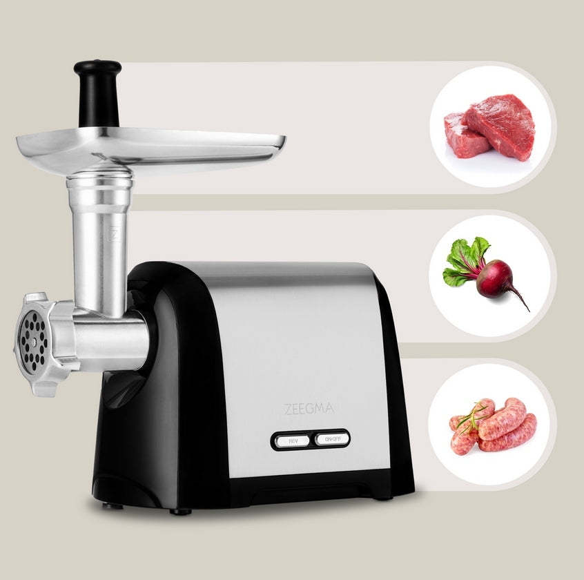 MEAT GRINDER ELECTRIC MACHINE 1900W 3kg/min KEBBE SAUSAGE Brand Zeegma