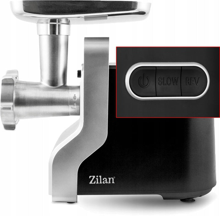 MEAT GRINDER METAL PREMIUM 3 SIEVES + JERKY POWER 2100W Manufacturer code ZLN0126