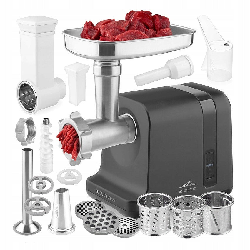 MEAT GRINDER SAUSAGE STUFFER JUICER 2500W ETA BESTO