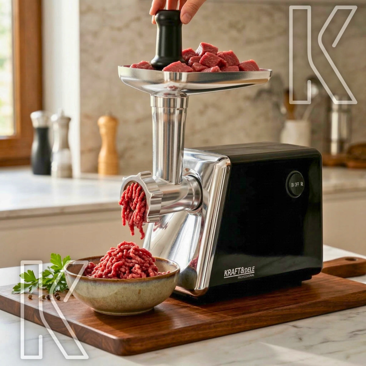 MEAT GRINDER SHREDDER SAUSAGE MAKING MACHINE 2200W Manufacturer code MASZYNA DO MIELENIA MIĘSA Z SZATKOWNICĄ MOCNA