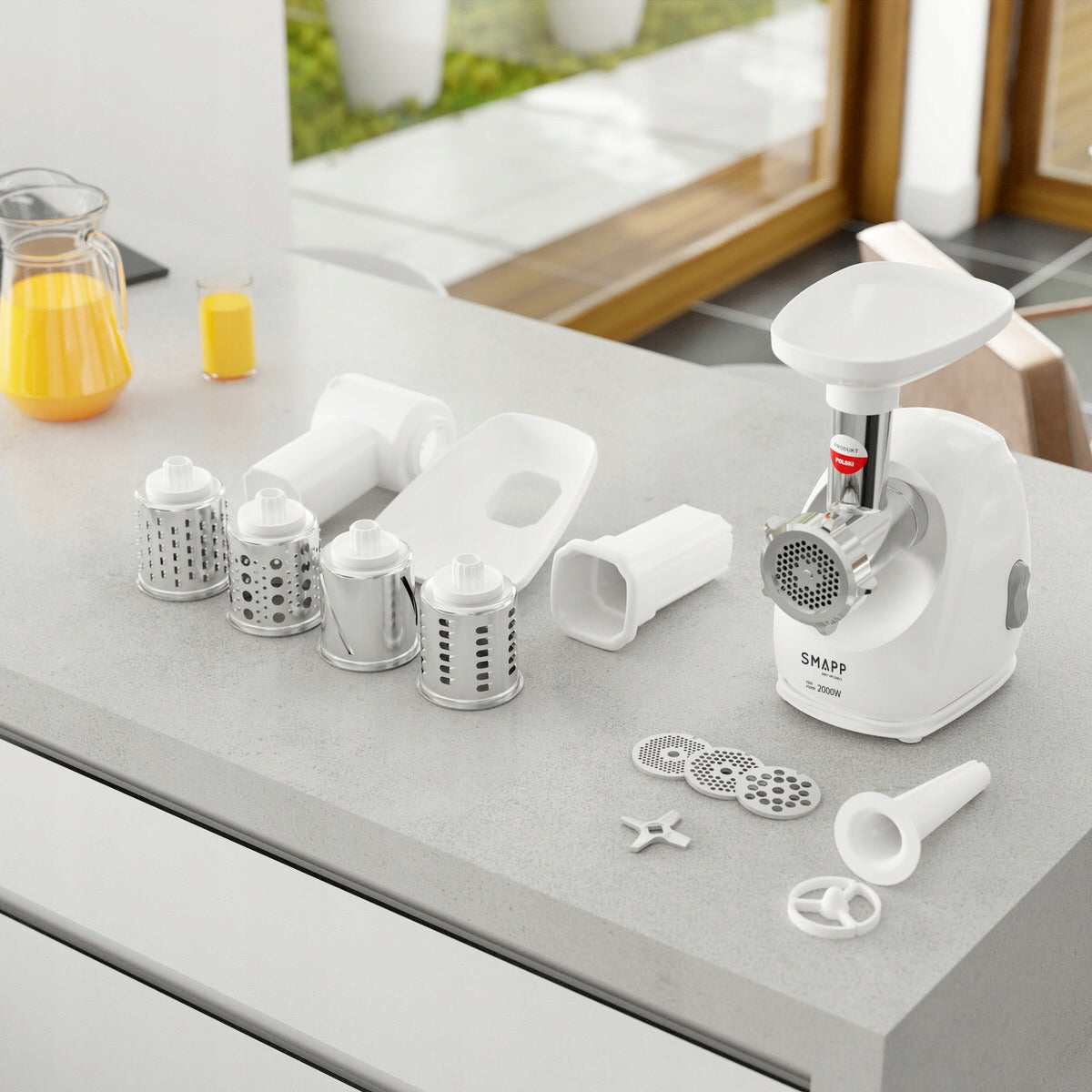 MEAT GRINDER WITH SHREDDER 489.81 ZELMOTOR Manufacturer code 48981