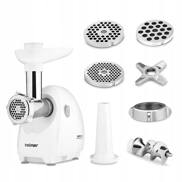 MEAT GRINDER ZMM 4080B ZELMER 1900W STRONG WHITE Brand Zelmer
