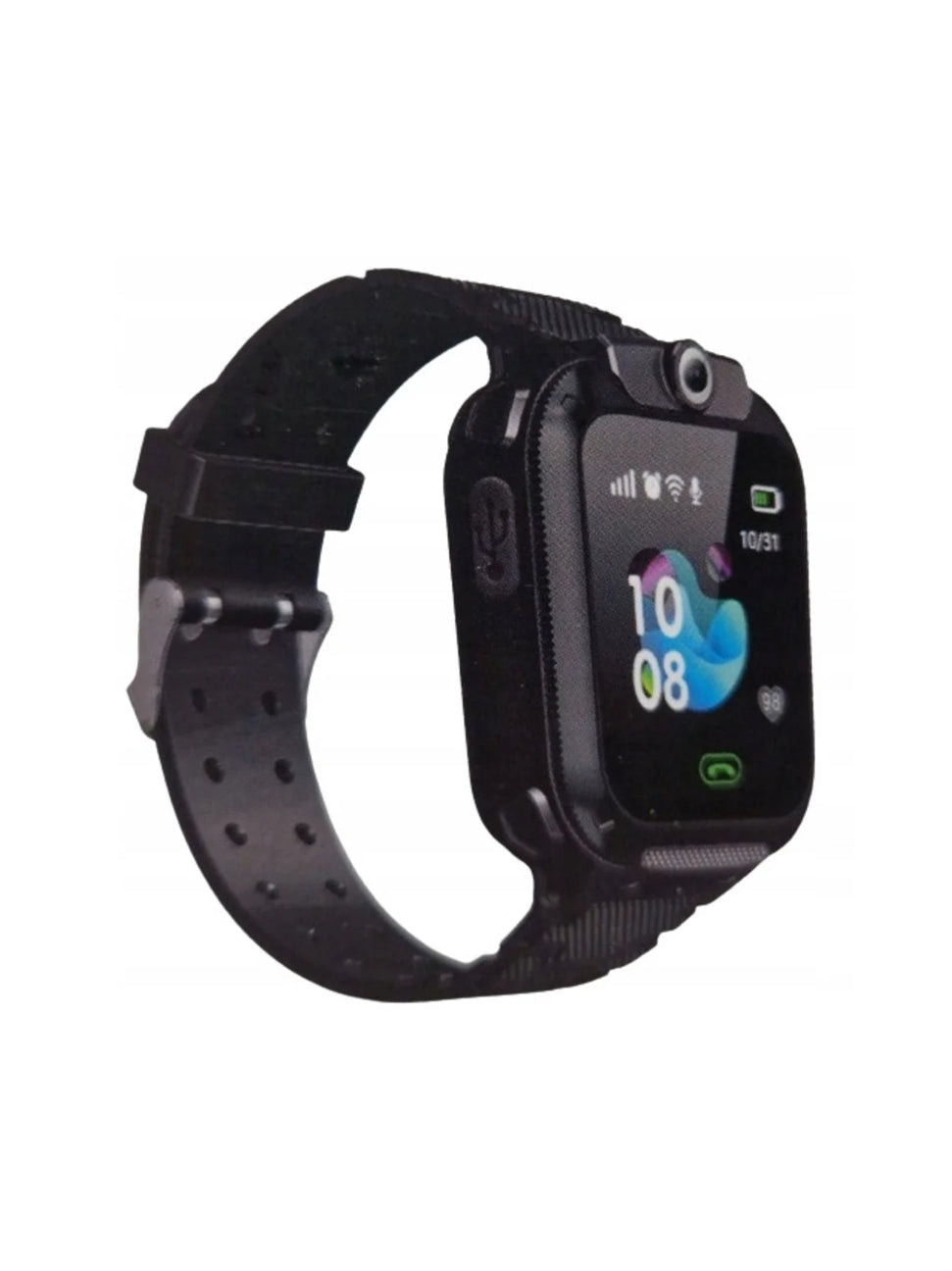 MEBUS Smartwatch for seniors with SOS function, phone book black