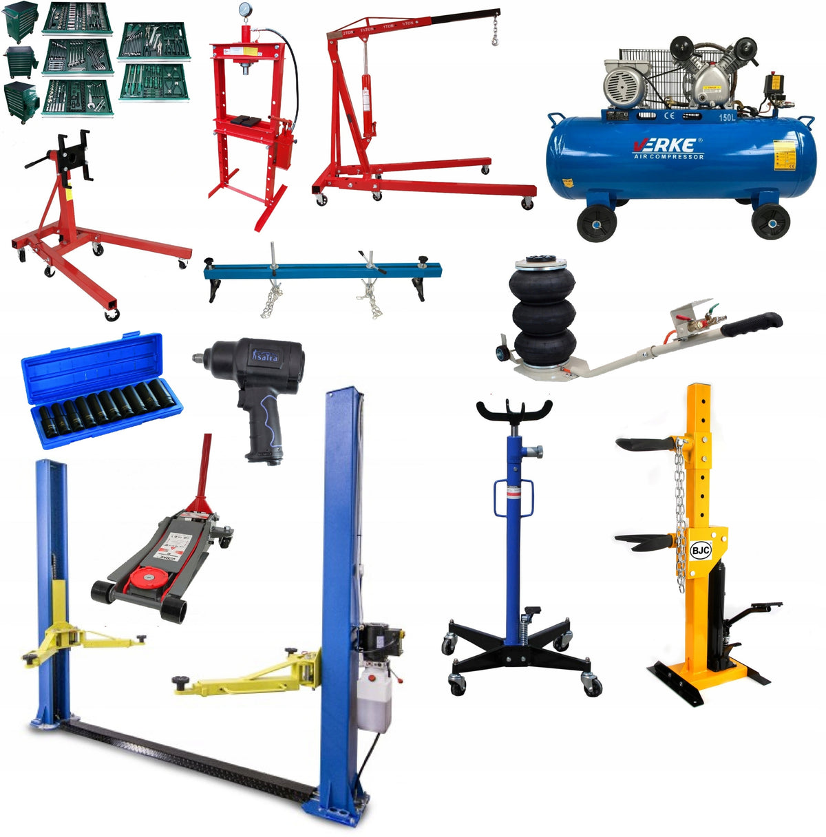 MECHANIC'S WORKSHOP EQUIPMENT EU GRANT UP