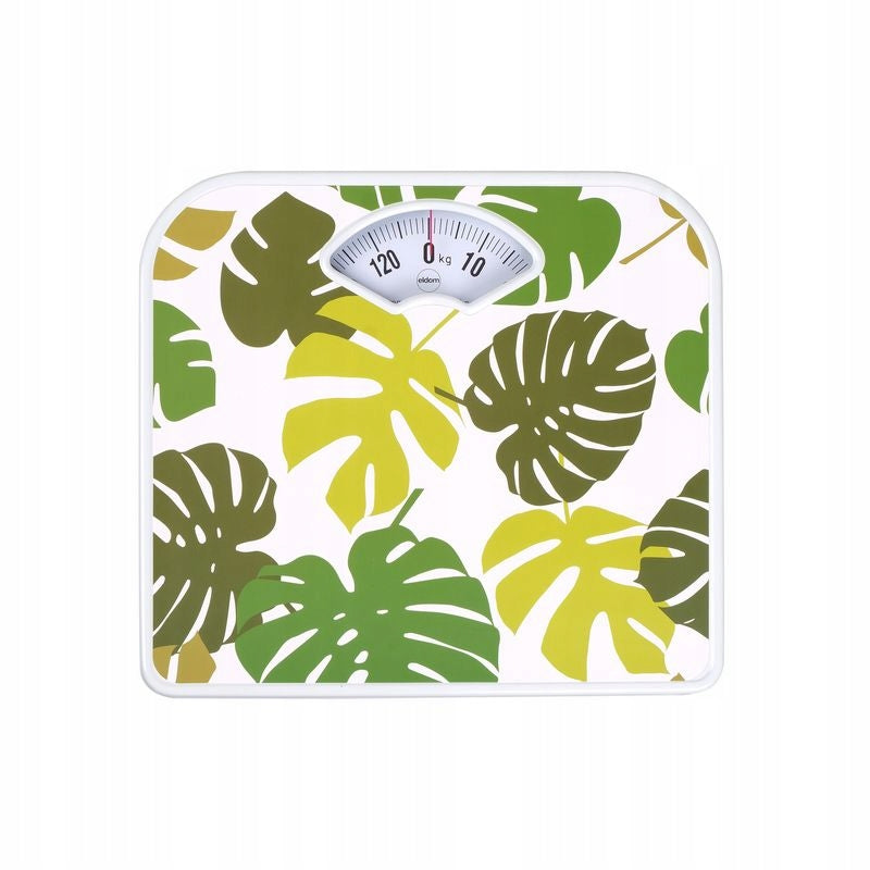 MECHANICAL BATHROOM SCALE ELDOM BR2019 LEAVES UP TO 130 kg Brand Eldom