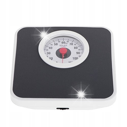 MECHANICAL BATHROOM SCALE UP TO 120KG NON-SLIP ADLER