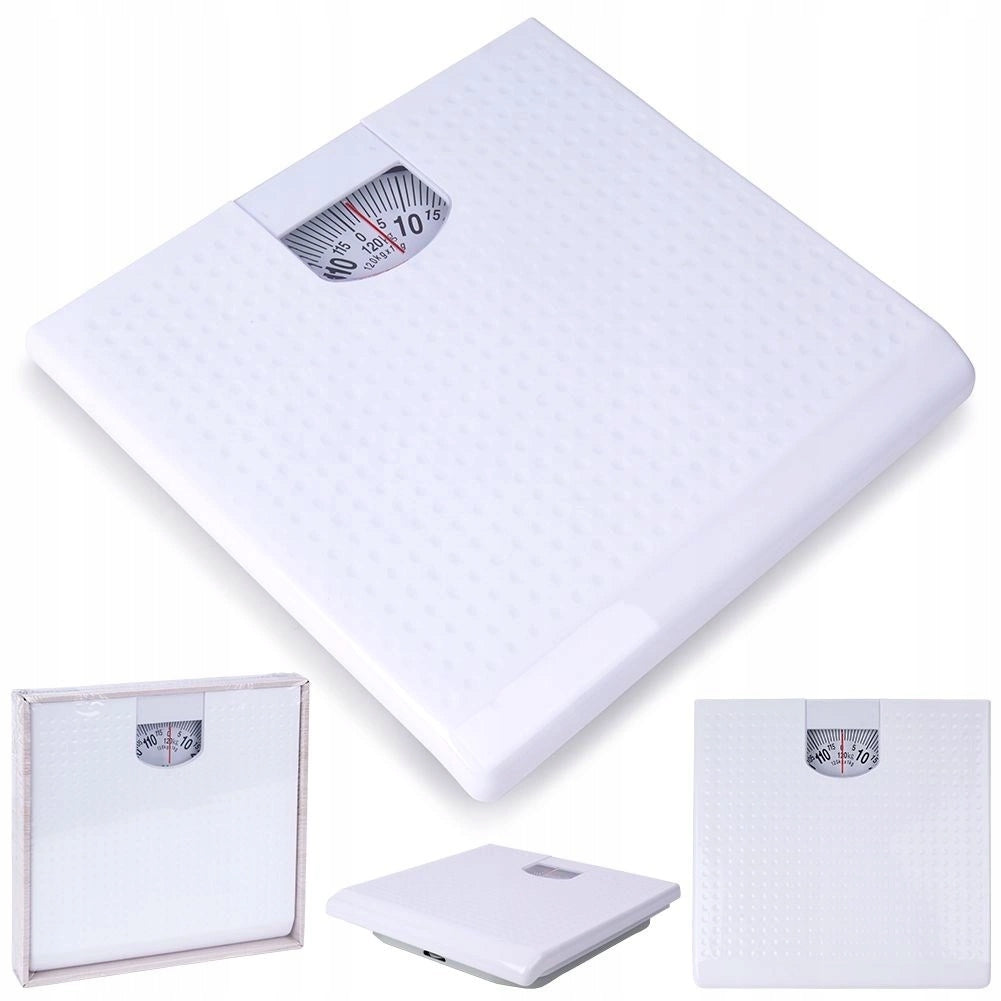 MECHANICAL BATHROOM SCALE UP TO 120KG WHITE ORION