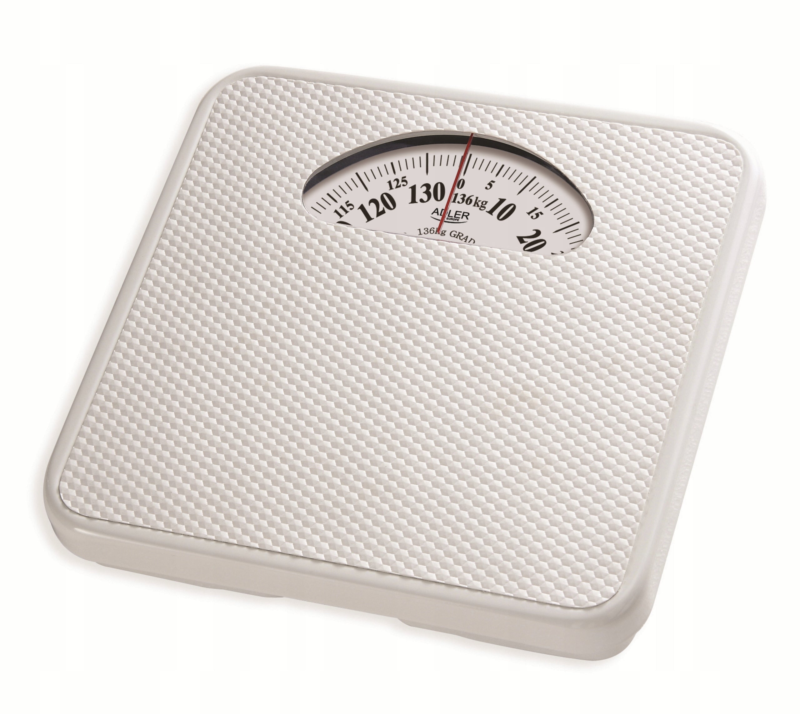 MECHANICAL BATHROOM SCALE UP TO 136kg ANALOG Manufacturer code AD8179